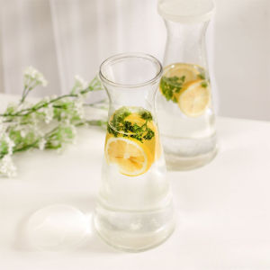 Modern 1L plastic Carafe with White Lid – Elegant Water Jug for Home & Office