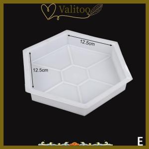 [Valitoo] Diy Path Maker Concrete Molds Garden Pavement Mold Road Path Paving Brick Mould