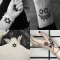 Long Lasting 2 Weeks Semi-Permanent TattooTemporary Tattoo Sticker Fake Tattoo. 