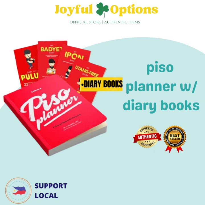 Joyful Options Piso Planner by Chinkee Tan 2023, 2024 and 2025