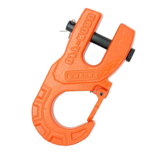 Heavy Duty 10T Alloy Steel Winch Hook With Antsilip Cable Stopper 32000Lbs Capacity 10T Winch Hook