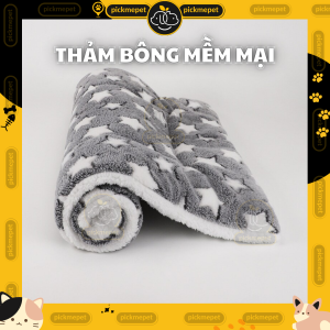Thảm Nằm Đệm Nằm Mền Bông Êm Ái Cho Chó Mèo