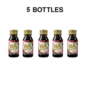 RA Swedish Beetroot Juice Shot 400mg Nitrate 60ml x 5/10 Bottles for Endurance Running Marathon & Sports Performance