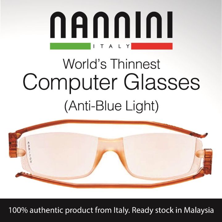 Nannini Italy Reading Glasses Monitor Glasses (Antiblue Light) Lazada