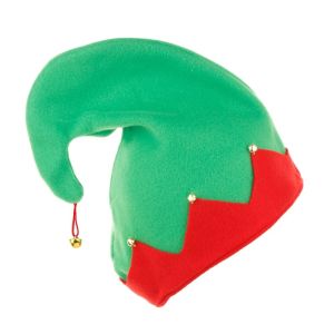 YESMILE Đồ trang trí chuông loại Mũ yêu tinh Vải mềm Đồ chơi nhồi bông Mũ ông già Noel Vui vẻ Thiết kế đỉnh nhọn Mũ hóa trang dự tiệc Dành cho bé trai bé gái