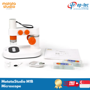 Matatalab M1B Intelligent Digital Microscope Multi-Platform 2-in-1 Design for Kids STEM Educational