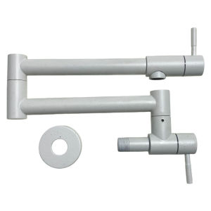 AU Stainless steel kitchen faucet wall-mounted folding faucet stove faucet retractable and rotatable multi-directional faucet