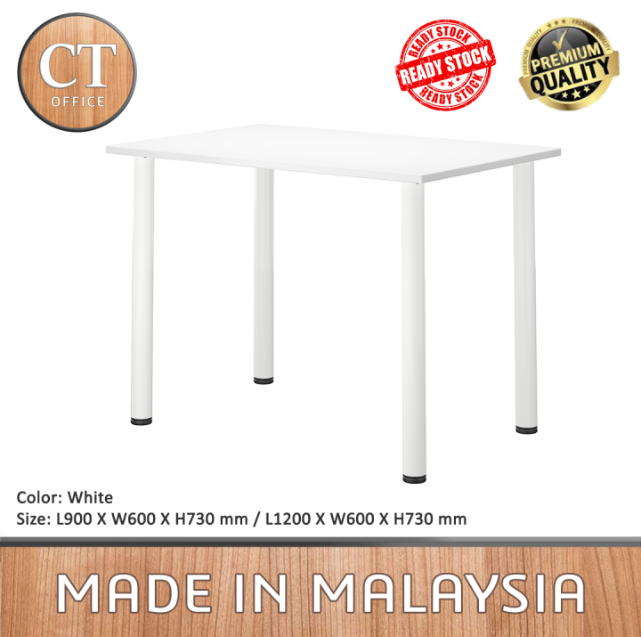 IKEA Like Adjustable Height Study Table Round Tube Table Small Desk ikea-like-adjustable-height-study-table-round-tube-table-small-desk