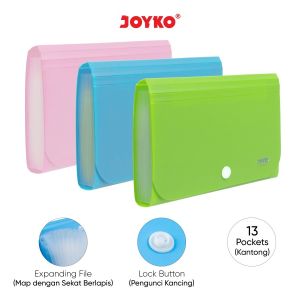 Expanding File Joyko EF-1218 Map Harmonika Giro 13 Pocket