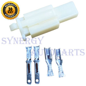Soket Socket Konektor Kabel 2 Pin Kecil Motor Mobil Male Female + Skun - 10008290 3 PCS