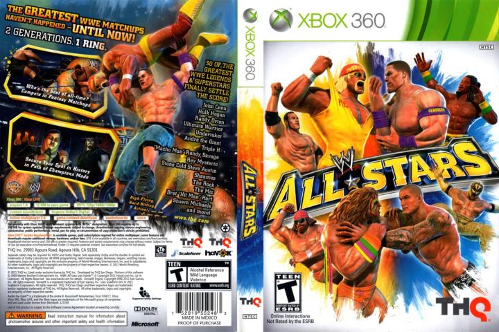 Wwe superstars xbox 360 new arrivals