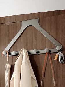 【SG Stock】 punch-free door hook/sticker hook bathroom kitchen bedroom hook/Bathroom Kitchen Bedroom door rear hook