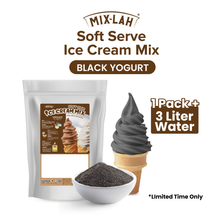 MIXLAH Soft Serve Ice Cream Powder Mix Tepung Aiskrim 冰淇淋粉 Halal