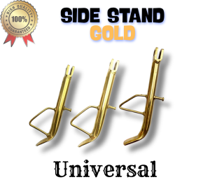 Suzuki Skydrive Sport Motorcycle Parts Accessories High Quality Side Stand Gold 16cm 18cm 20cm Full Alloy with Bolts Universal