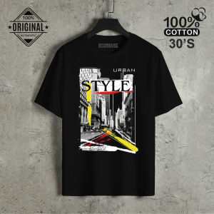 Kaos Distro Pria Katun Combed 30s Bahan Adem Desain Simple Fashion Anak Muda Bigmouse