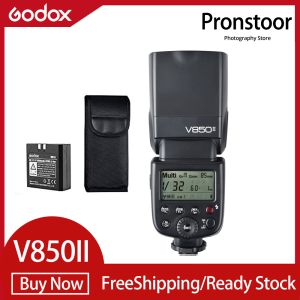Godox V850II 2.4G GN60 Wireless X System Li-ion Battery Speedlite for Canon Nikon Sony Pentax Olympus Camera V850 II Studio Flash