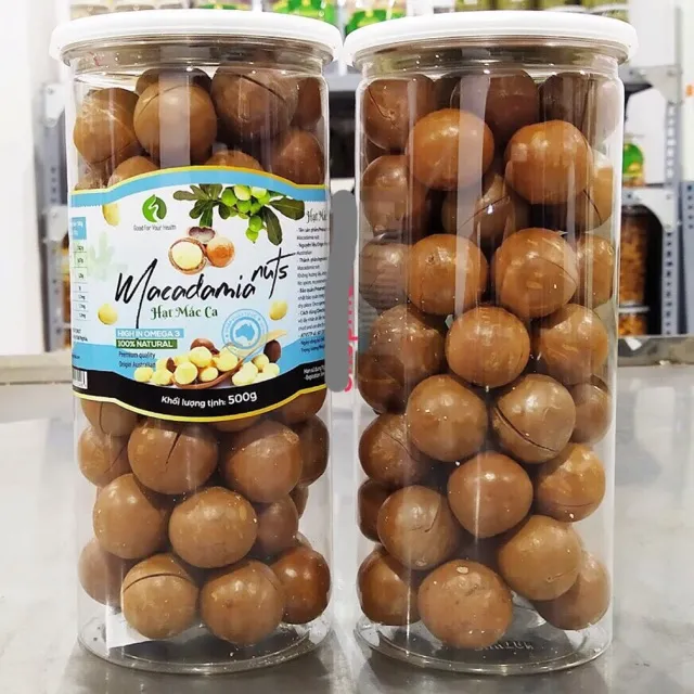 HẠT MACCA ÚC NỨT VỎ 500G