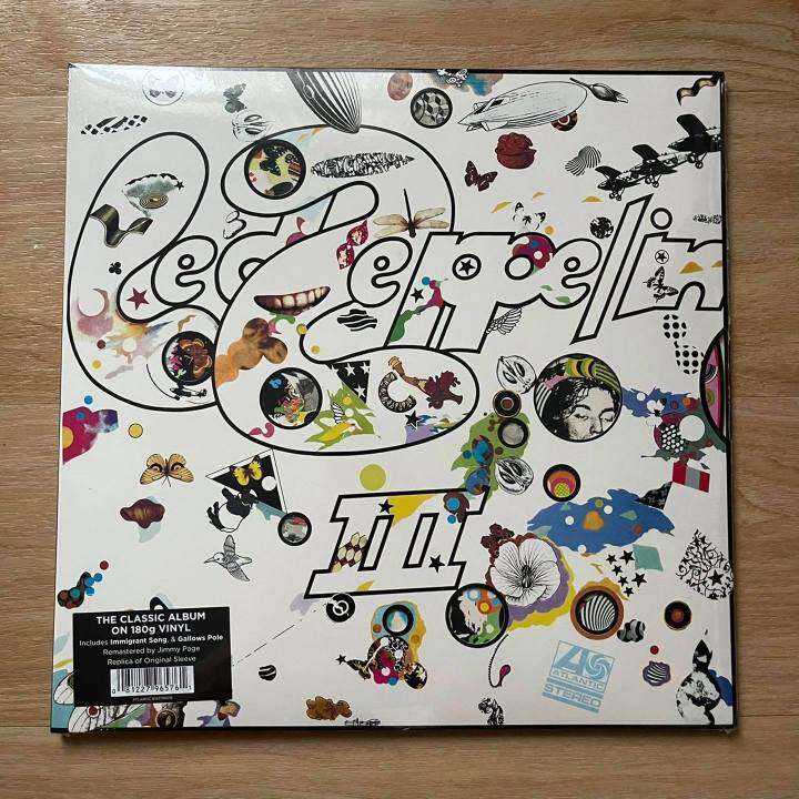 แผ่นเสียง Led Zeppelin Led Zeppelin Iii Vinyl Lp Album Reissue Remastered 180 Gram 2536