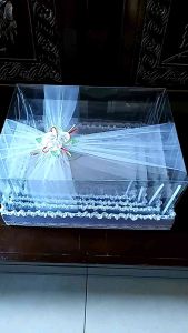 BOX SESERAHAN KOTAK HANTARAN PERNIKAHAN PARCEL LAMARAN TERTUTUP MIKA ISI 4 BOX