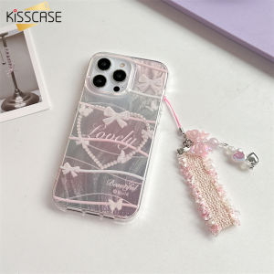 Kisscase hai mặt IMD trường hợp cho iPhone 15Promax hoa có màu trên nền xanh lá cây bướm thỏ ánh sáng gạc thích hợp cho iphone15pro Max vỏ điện thoại di động Apple 15 New 12/13 mạ vỏ mềm Cover quay lại