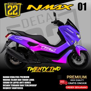Decal Nmax Old Decal Nmax Full Body Dekal Nmax Stiker Nmax Full Body kode 01 twenty two design