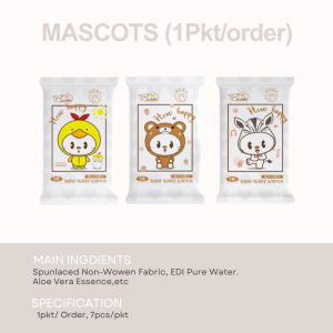 mixshop Mini Baby Wet Wipes/Soft Wet Tissue/Hand/Mouth/Body SG READY STOCK