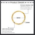 Jstyle 14Pcs Stainless Steel Stud Earrings Set for Women Men Star Moon Snake 16G Cartilage Earrings Set Hypollergenic Screw Back Earrings Helix Piercing Jewelry. 