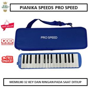 PIANIKA SPEEDS PRO SPEED 32 KEYS KOPER HARDCASE DITIUP RINGAN
