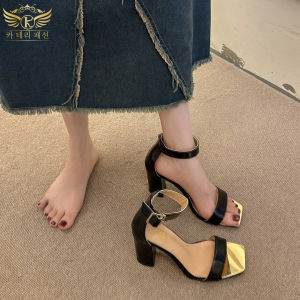 Katerina Fashion Unique High Heels Sandals For Women Adjustment Strap #K-23-1