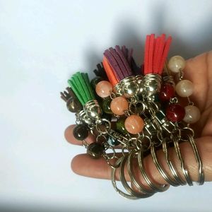 Gantungan Kunci / Gantungan Tas Rumbai Vintage