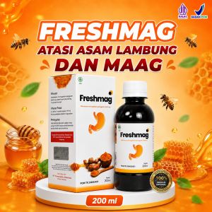 Freshmag herbal mampu mengobati asam lambung maagh/ gerd kronis mengobati masalah saluran pencernaan
