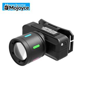 LED ไฟหน้าแบบชาร์จไฟได้ไฟหน้าไฟฉายกันน้ำสำหรับ Outdoor Camping วิ่งเดินป่าตกปลา