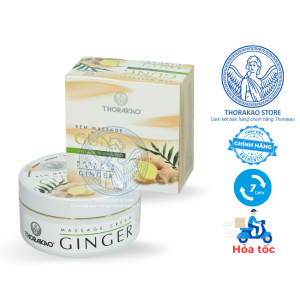 Kem Massage Gừng Thorakao 200g Giảm Mỡ Săn Chắc Căng Mịn Da - Thorakao Store.