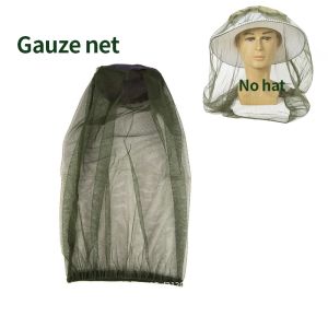Mosquito-proof Head Mesh Cap Insect-proof Bee-proof Net Hat No Mosquito Bites Bee Hat