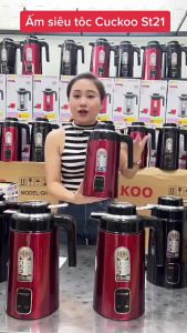 Ấm Siêu Tốc Giữ Nhiệt CUCKOO 3L Phích Giữ Nhiệt Ủ Nóng Siêu Tốc 3 IN 1 Công Suất 1500W Vuadienmay