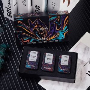 【Versatile】 3 IN 1 Solid Perfume Sweet Lasting Fragrance for Men and Women True Self Deodorant with Portable Printed Metal
