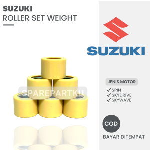 ROLLER SET SUZUKI SPIN / ROLLER STANDAR SUZUKI SKY DRIVE / ROLLER CVT SUZUKI SKYWAVE / ROLLER / PEMBERAT / CVT