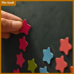 [The Gesh] 20pcs Star แม่เหล็กกระดานดำสติกเกอร์ตู้เย็นแม่เหล็กเด็กแข่งแม่เหล็ก