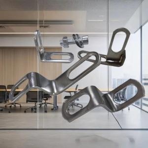 [tianjunmaoyi] 1 2 3PCS Z L-Shaped Motorcycle Modification Exhausts Pipe Clamps Motorcycle Exhaust Pipe Bracket Stainless Steel Fixed Bracket Accessory