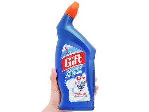 Nước Tẩy Toilet Gift 600ml – Tẩy Sạch Bồn Cầu Khử Mùi Diệt Khuẩn Hương Thơm Dễ Chịu