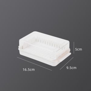 Butter Cutting Box Butter Cheese Slicer Tray Container Kitchen Food Refrigerator Storage Storage Box