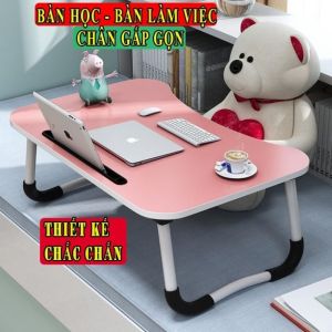 Bàn học gấp gọn thông minh có khe cắm IPAD điện thoại xả kho Phukienprocare