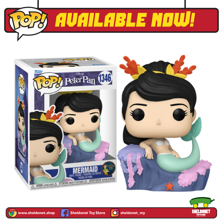 Funko Pop! Disney: Peter Pan (70th Anniversary) Mermaid Lazada