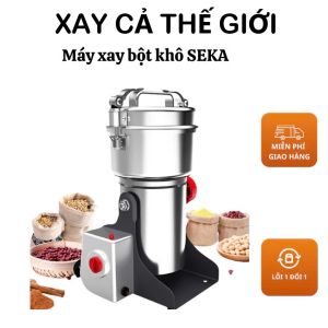 Máy Xay Bột Khô Senka 3000W – Công Suất Lớn Xay Mịn Tất Cả Ngũ Cốc & Hạt Khô