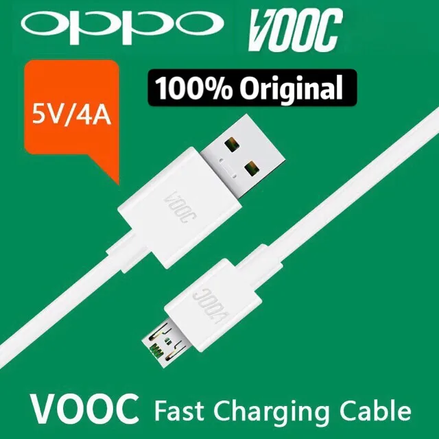 OPPO VOOC Flash Charger 100% Original Authentic OEM 20W Micro