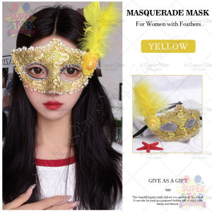 Masquerade Mask For Women Venetian Lace Eye Masks Halloween Half Face Mask Carnivals Mardi Gras Cosplay Party Mask