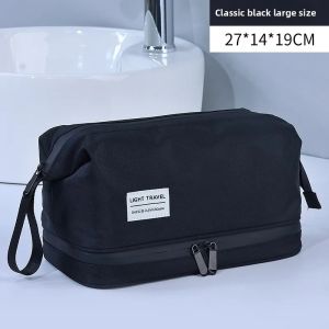 Dry and Wet Separation Mens Toiletry Bag Business Trip Portable Cosmetics Storage Bag High Value Cosmetic Bag2026