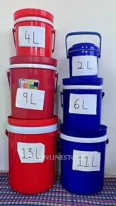 cod-ship with 24h OFFER YU 2~13L Thailand Tong Nasi & Ais Batu Tahan Panas dan Sejuk / Rice Bucket / Ice Bucket / Bekas Nasi / Bocong