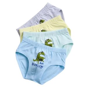 New Arrived High Quality Boys Teenager 95%Cotton Briefs Panties Kids Children Underwear 1-16 Years 4 Pcs/Lot Solid Students Pant2026