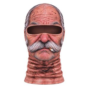 Funny Face Balaclava Masks Skull Mask Seamless Balaclava Mask Headwear Scarf Motorcycle Riding Hat Ski Caps